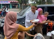 Kedan Gobel Gelar Jumat Berkah, Bagikan 500 Nasi Kotak di Sei Rampah dan Firdaus