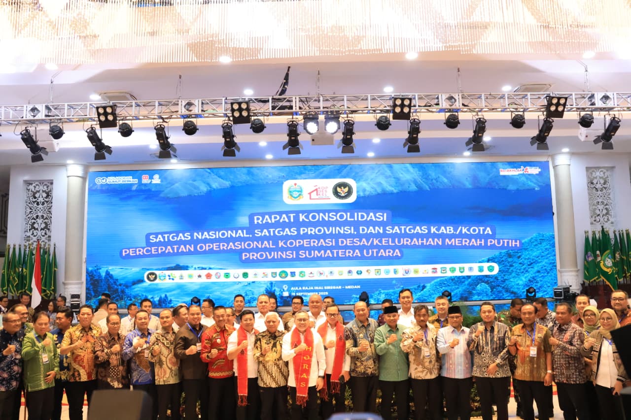 Bupati Sergai Dorong Penguatan Koperasi Merah Putih untuk Majukan Ekonomi Desa