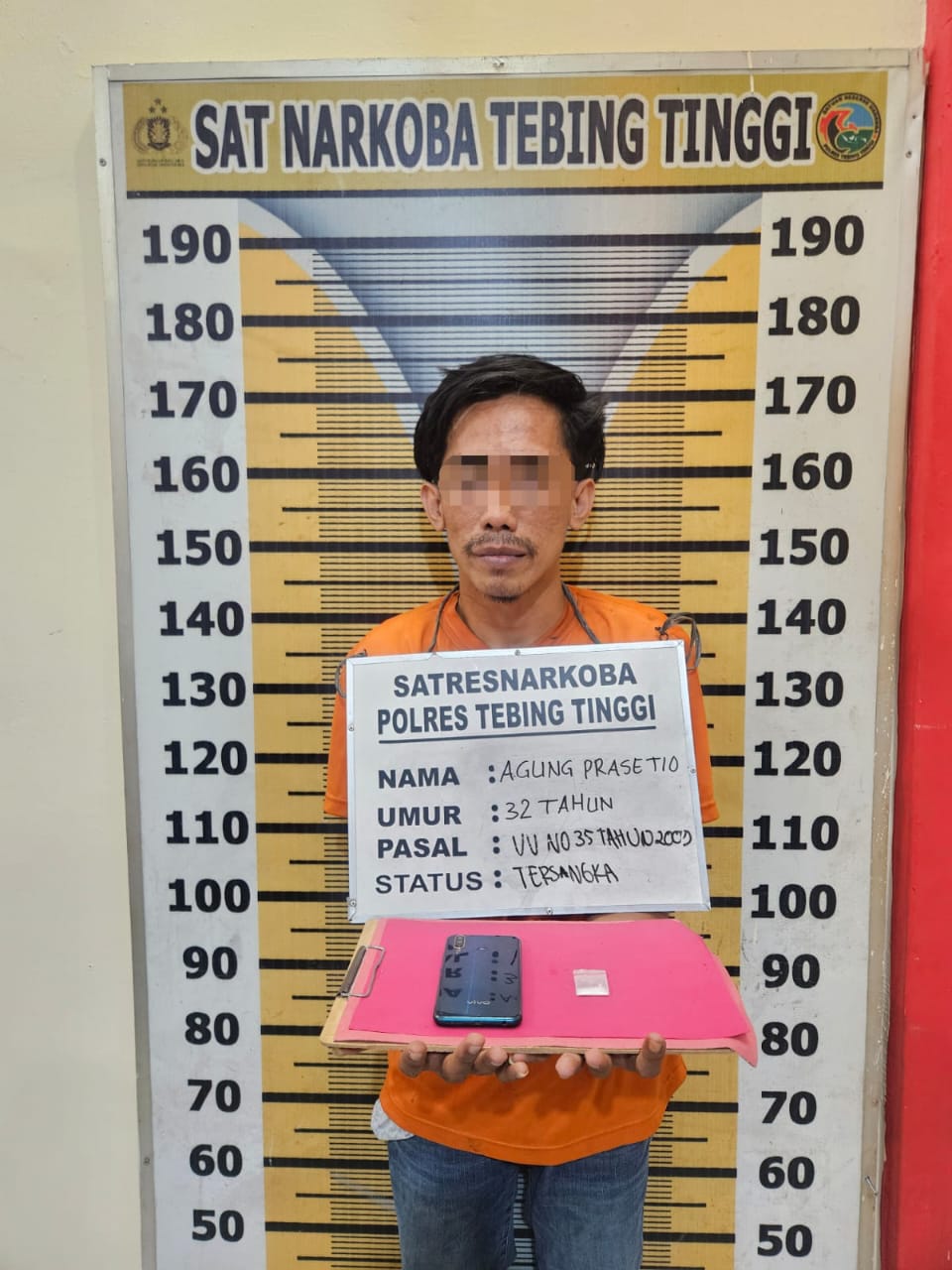 Berulah Lagi, Residivis Kasus Narkoba Kembali Ditangkap Polres Tebing Tinggi