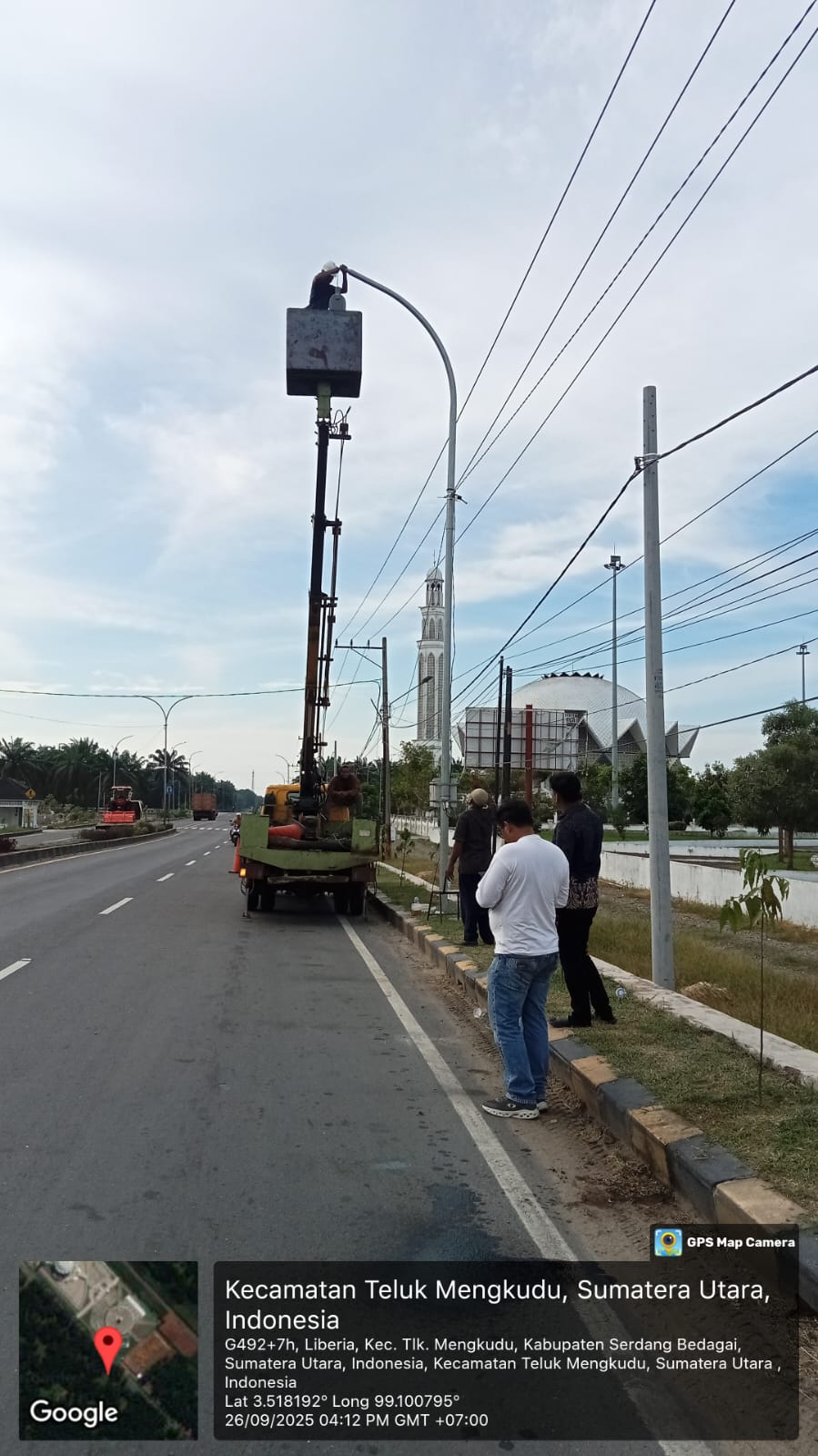 Pengecekan LPJU di Sergai, Upaya Pemkab Meningkatkan Keselamatan dan Kenyamanan Masyarakat