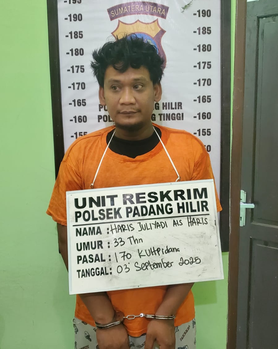 Kasus Penganiayaan Ditangani Polsek Padang Hilir, Satu Pelaku Berhasil Ditangkap