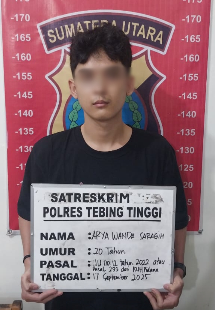 Kekerasan Seksual Terjadi di Hotel, Polres Tebing Tinggi Amankan Pelakunya