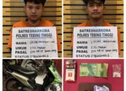 Dua Pemuda Kedapatan Bawa Sabu Diringkus Satresnarkoba Polres Tebing Tinggi