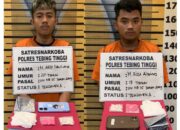 Bawa 64 Butir Pil Inex, Dua Pemuda Ditangkap Polres Tebing Tinggi