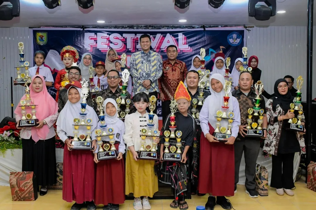 Wabup Sergai Tutup Festival Minat dan Bakat SD, Tekankan Pentingnya Kreativitas dan Sportivitas