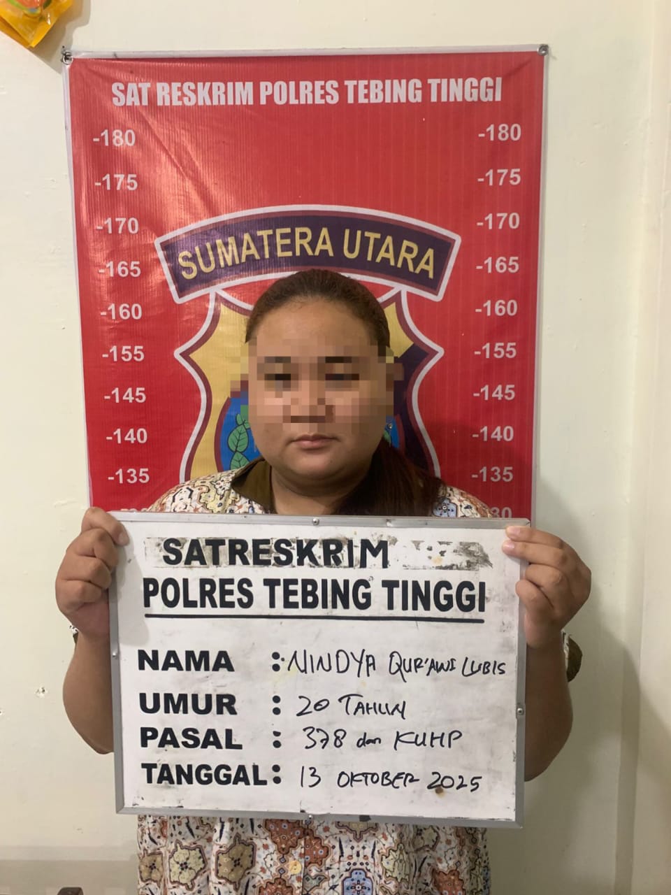 Tipu 45 Juta Melalui Investasi Bodong, Polres Tebing Tinggi Akhirnya Mengamankan Pelakunya