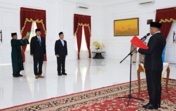 Bupati Sergai Lantik Dua Pejabat Pimpinan Tinggi Pratama Baru