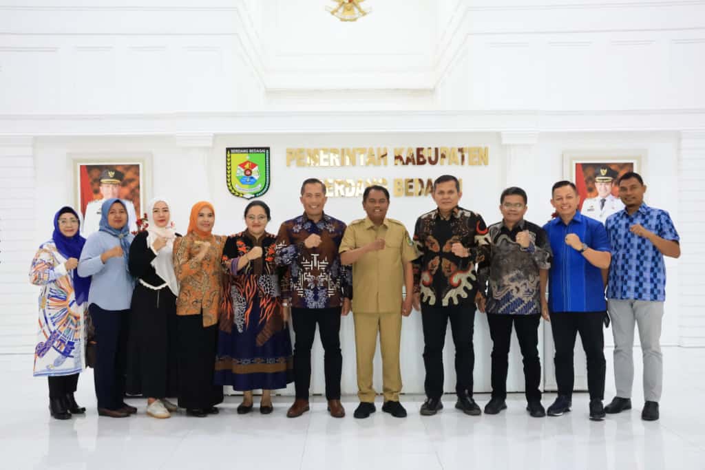 Bupati Serdang Bedagai Terima Kunjungan Staf Khusus Menko Bidang Infrastruktur "Bahas Normalisasi Sungai dan Program MBG"