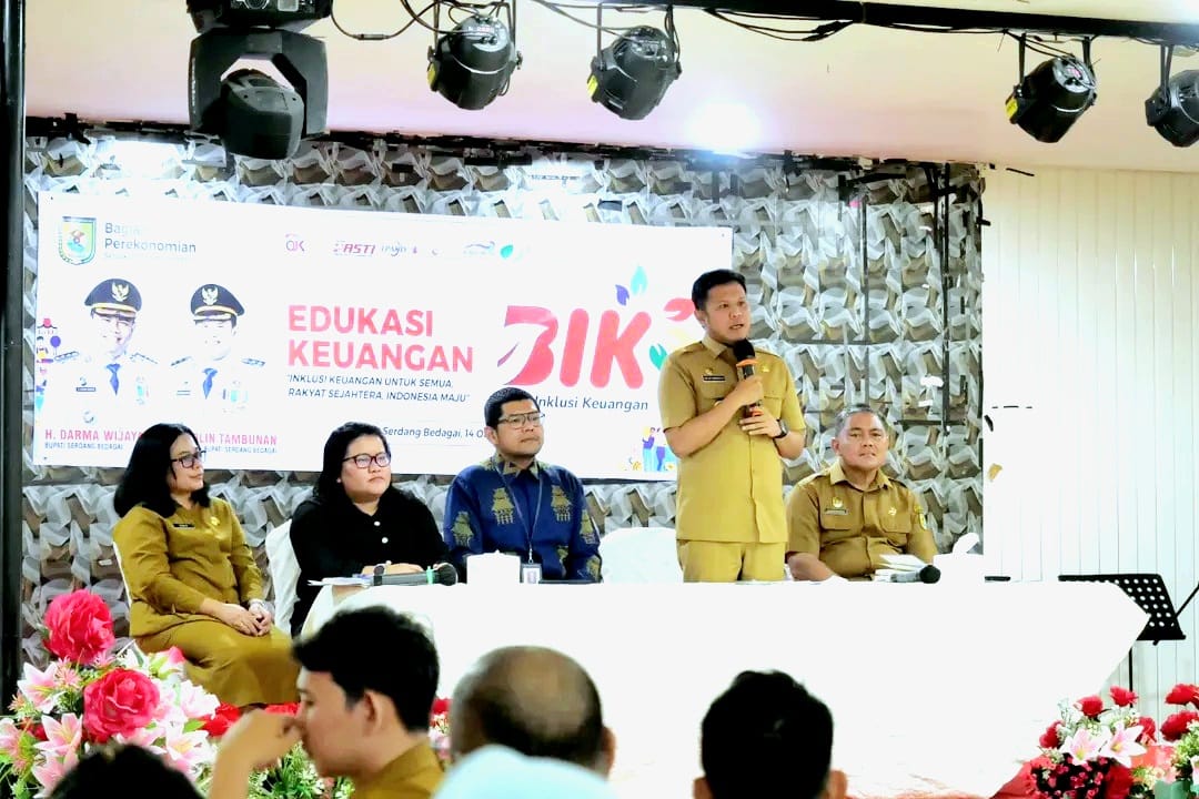 Bulan Inklusi Keuangan Nasional, Wabup Sergai Ajak Masyarakat Waspada Pinjol Ilegal