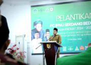 Wabup Sergai H. Adlin Tambunan Hadiri Pelantikan PC IPNU, Dorong Pelajar Jadi Garda Terdepan Jaga Nilai Kebangsaan