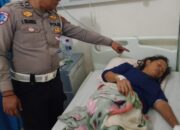 Tabrakan Pengandara Motor Dengan Pejalan Kaki Ditangani Sat Lantas Polres Tebing Tinggi