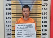 7 Paket Sabu Siap Edar dan Gedek Diringkus Polres Tebing Tinggi di Jalan Payapasir