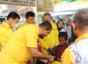 HUT ke-61, Golkar Sergai Rayakan dengan Aksi Kemanusiaan: Donor Darah dan Santunan Anak Yatim.