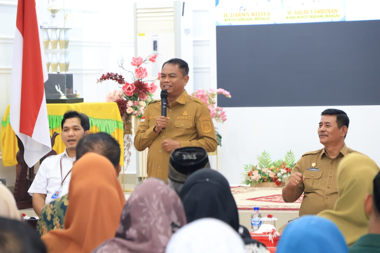 "Bupati Serdang Bedagai Tekankan Sinergi Antar Desa Dalam Penguatan Ekonomi Rakyat"