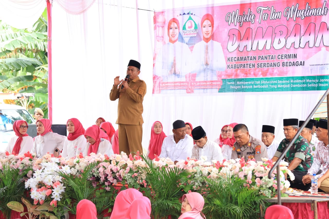 Bupati Serdang Bedagai Ajak Jamaah MTMD Perkuat Ukhuwah Islamiah dan Bijak Gunakan Media Sosial di Era Digital