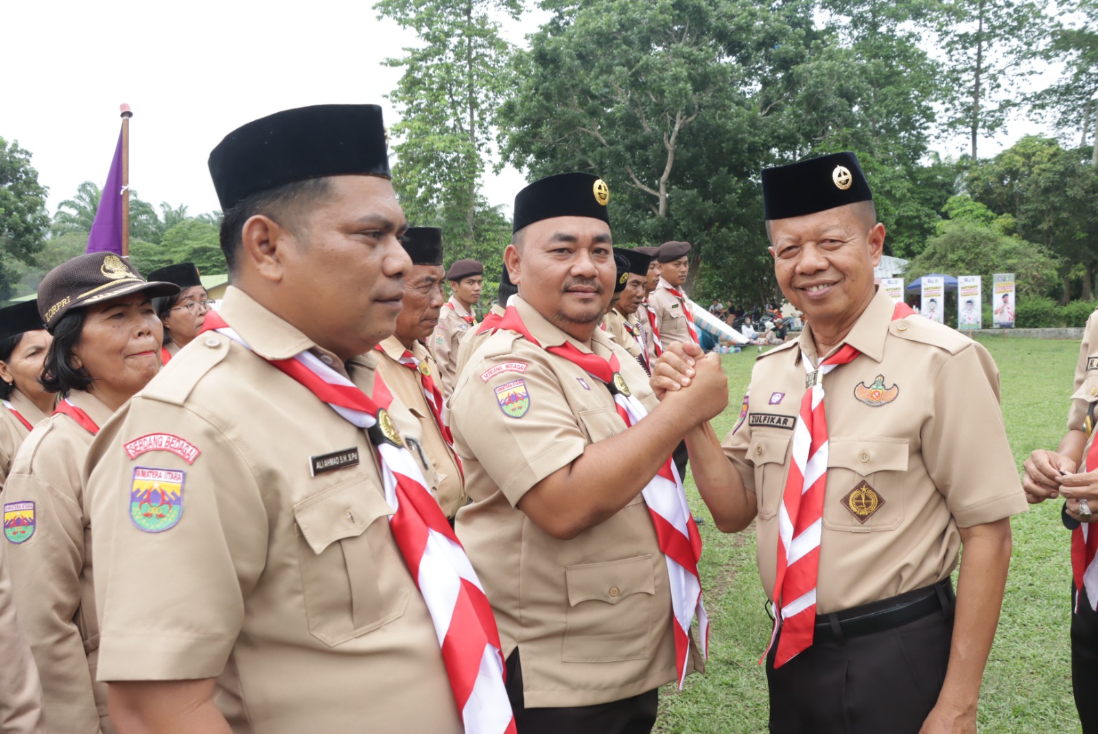 Jambore Ranting Pramuka Teluk Mengkudu Digelar, Bupati Sergai Berharap Muncul Kader Muda Pemimpin Masa Depan