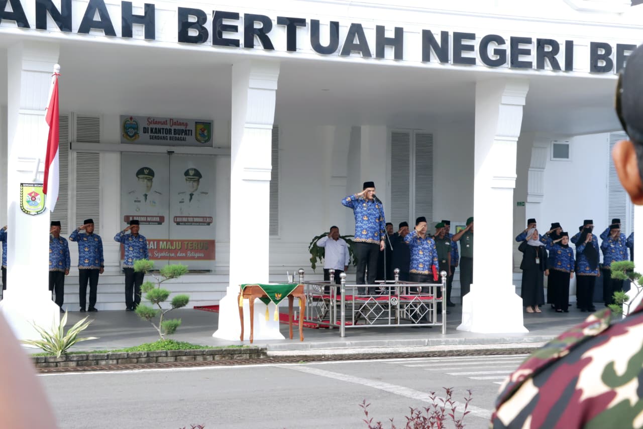 "Pemuda Adalah Penentu Sejarah" Wabup Adlin Tambunan, Pimpin Peringatan Hari Sumpah Pemuda Ke-97 di Sergai