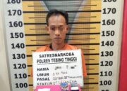 Ketahuan Miliki Sabu, Polres Tebing Tinggi Meringkus Pria Berinisial SH di Pos Jaga Villa Amanda