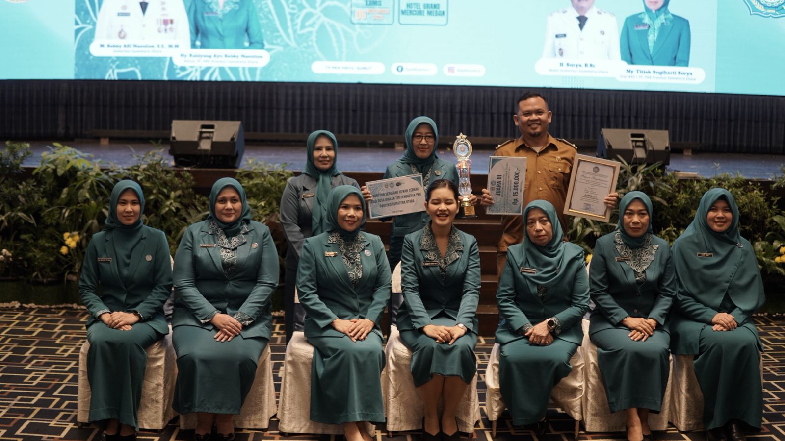 TP PKK Sergai Raih Prestasi di Jambore Kader PKK Sumut 2025