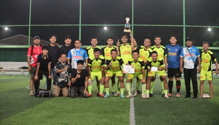 Korpri Dambaan Juara Trofeo Minisoccer Sport, Panaskan Mesin Jelang Piala Gubsu.