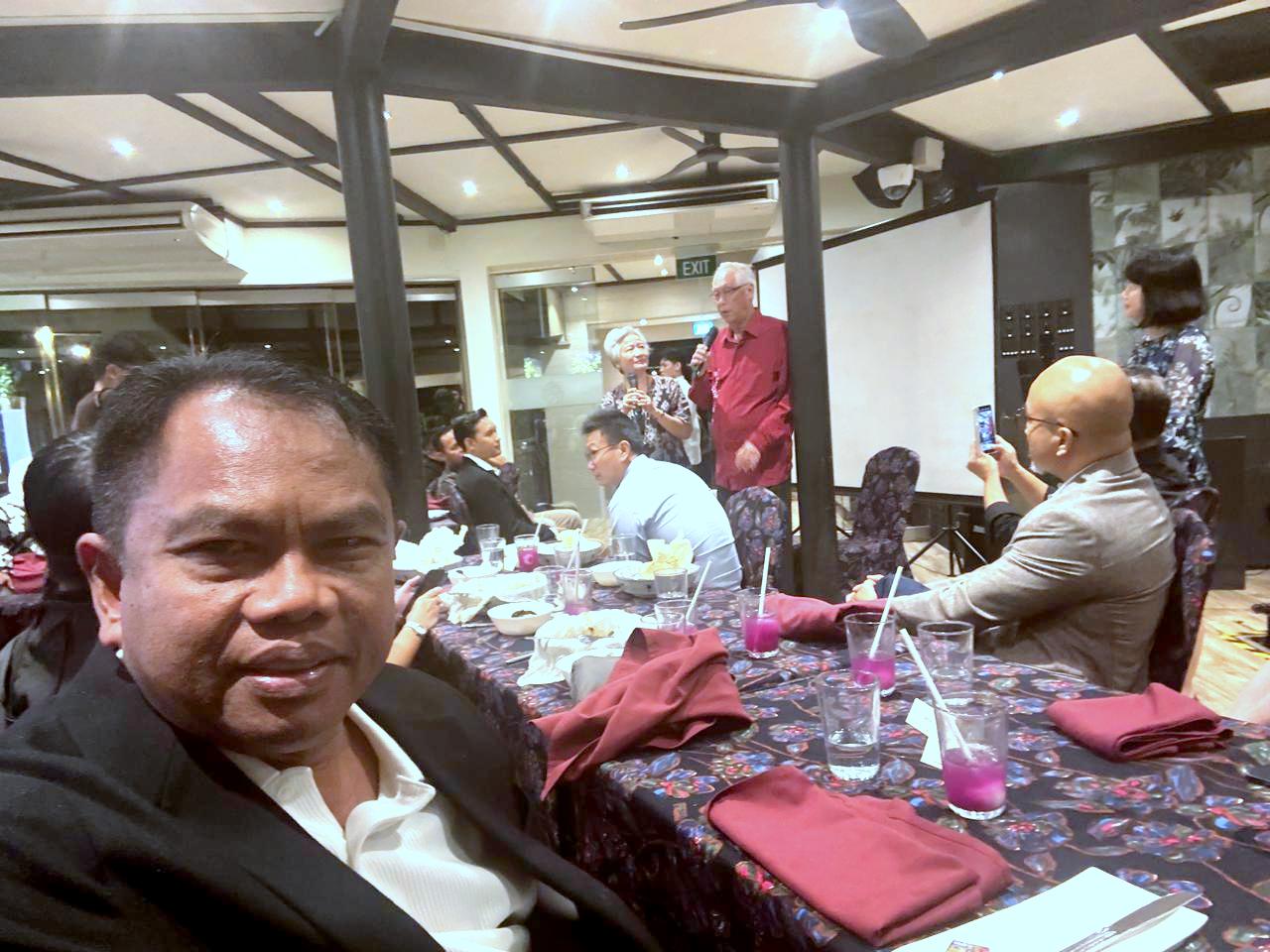 Bersama Peserta KPPD Angkatan II, Bupati Sergai Hadiri Jamuan Makan Malam dari Mantan PM Singapura Goh Chok Tong