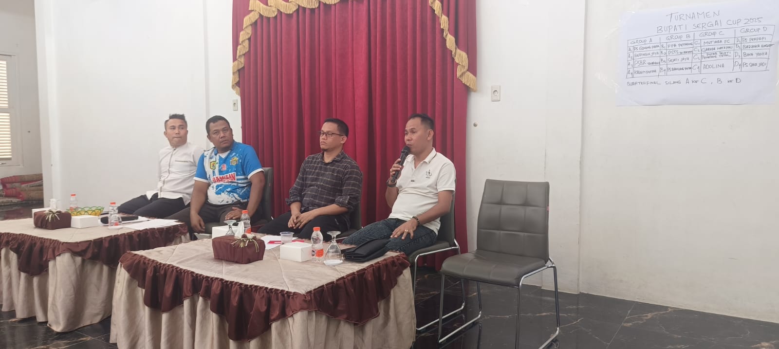 16 Tim Ikut Meriahkan Turnamen Sepak Bola Piala Bupati dan Wabup Sergai 2025.