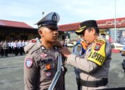Wakapolres Tebing Tinggi Pimpin Apel Ops Zebra Toba 2025, Wujudkan Kamseltibcar Lantas Aman dan Selamat