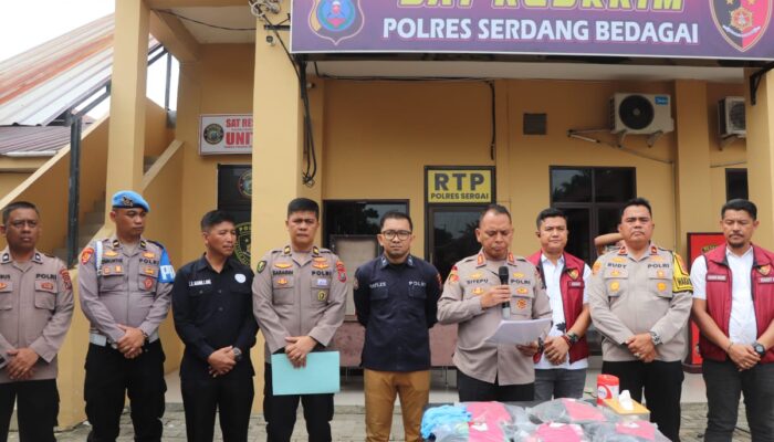 Polres Sergai dan Labfor Polda Sumut Ungkap Identitas Kerangka dalam Pohon Aren.