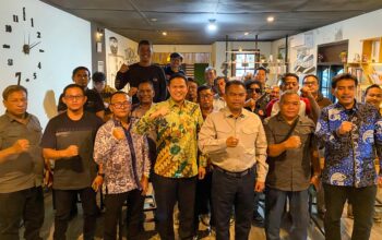 Bupati Sergai Ngopi Bareng Wartawan, Ajak Bersinergi Bangun Daerah.