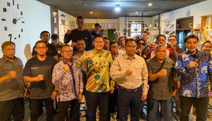 Bupati Sergai Ngopi Bareng Wartawan, Ajak Bersinergi Bangun Daerah.