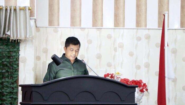 Banggar DPRD Sergai Sampaikan Laporan Pembahasan Ranperda APBD 2026.