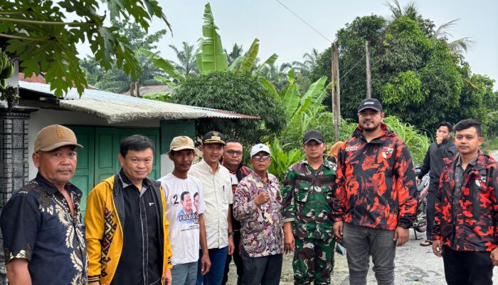 Gerak Cepat MPC Pemuda Pancasila kab.Serdang Bedagai Berikan Bantuan 200 Lebih Paket Sembako Kepada Warga Terdampak Banjir.