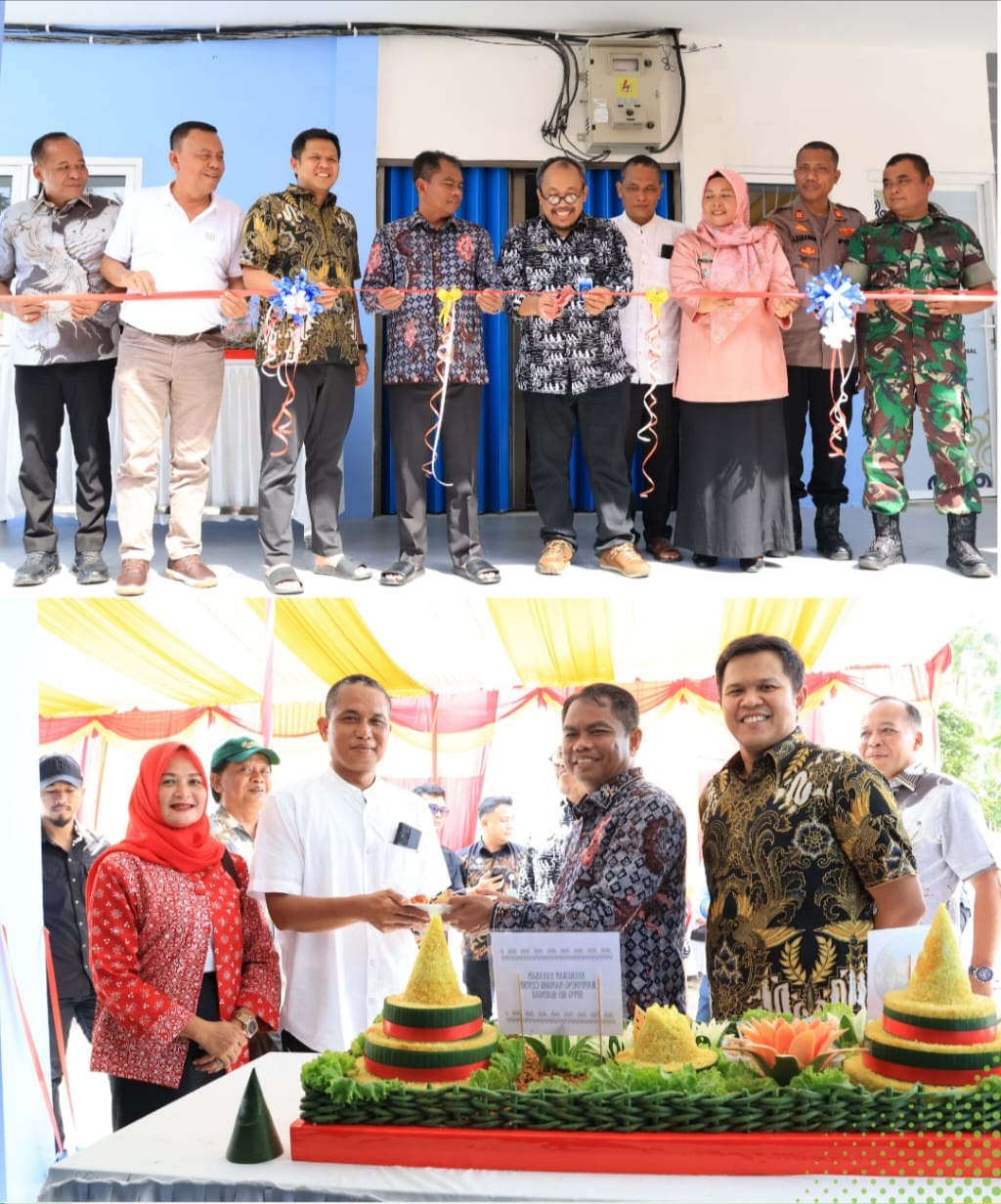 Bupati Sergai Resmikan SPPG Desa Sei Sijenggi, 23 Dapur SPPG di Sergai Sudah Beroperasi