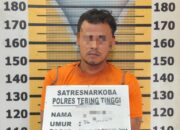 Pria Ini Gagal Edarkan Narkoba Lantaran Ditangkap Polres Tebing Tinggi