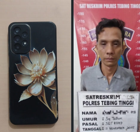Sigap dan Cepat, Polres Tebing Tinggi Ringkus Pelaku Jambret di Sebuah Halte