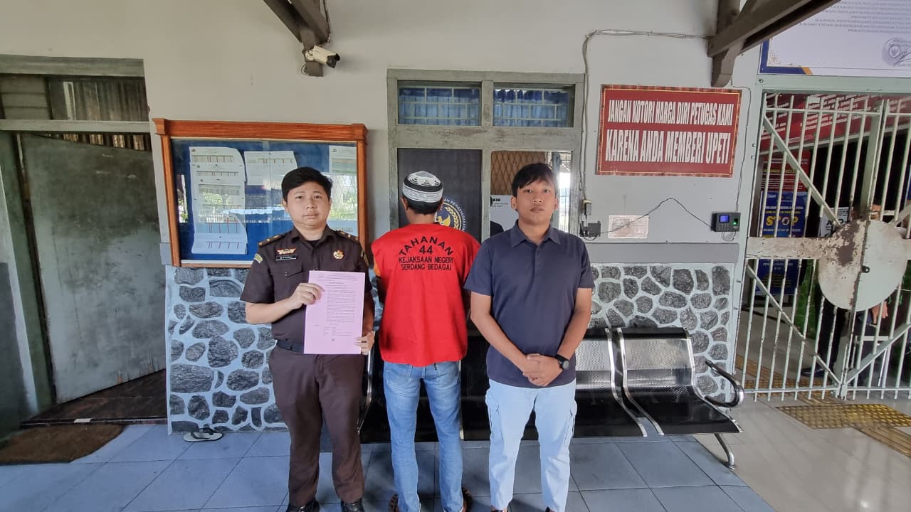 Proses Hukum Mantan Kades Pasar Baru Masih Berjalan, Kejari Sergai Pastikan Sesuai Prosedur.