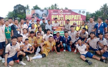 Taklukkan Bina Yudha 3-1, PS Sukajadi Angkat Piala Bupati dan Wabup Sergai 2025.