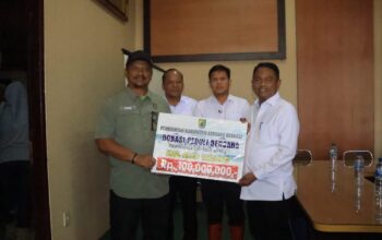 Bupati dan Wabup Sergai Antar Langsung Bantuan Kemanusiaan ke Aceh Tamiang.