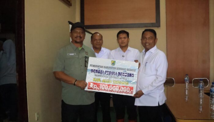 Bupati dan Wabup Sergai Antar Langsung Bantuan Kemanusiaan ke Aceh Tamiang.