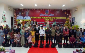 Pesan Walikota Tebing Tinggi Dalam Acara Natal ASN Pemko 2025 : Jangan Sekadar Seremoni, Jadilah Pelopor Harmonisasi