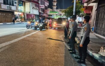 Pastikan Perayaan Natal Aman, Polres Tebing Tinggi Adakan Patroli Skala Besar