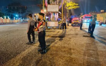 Bus Tabrak Pejalan Kaki, Sat Lantas Polres Tebing Tinggi Lakukan Penanganan