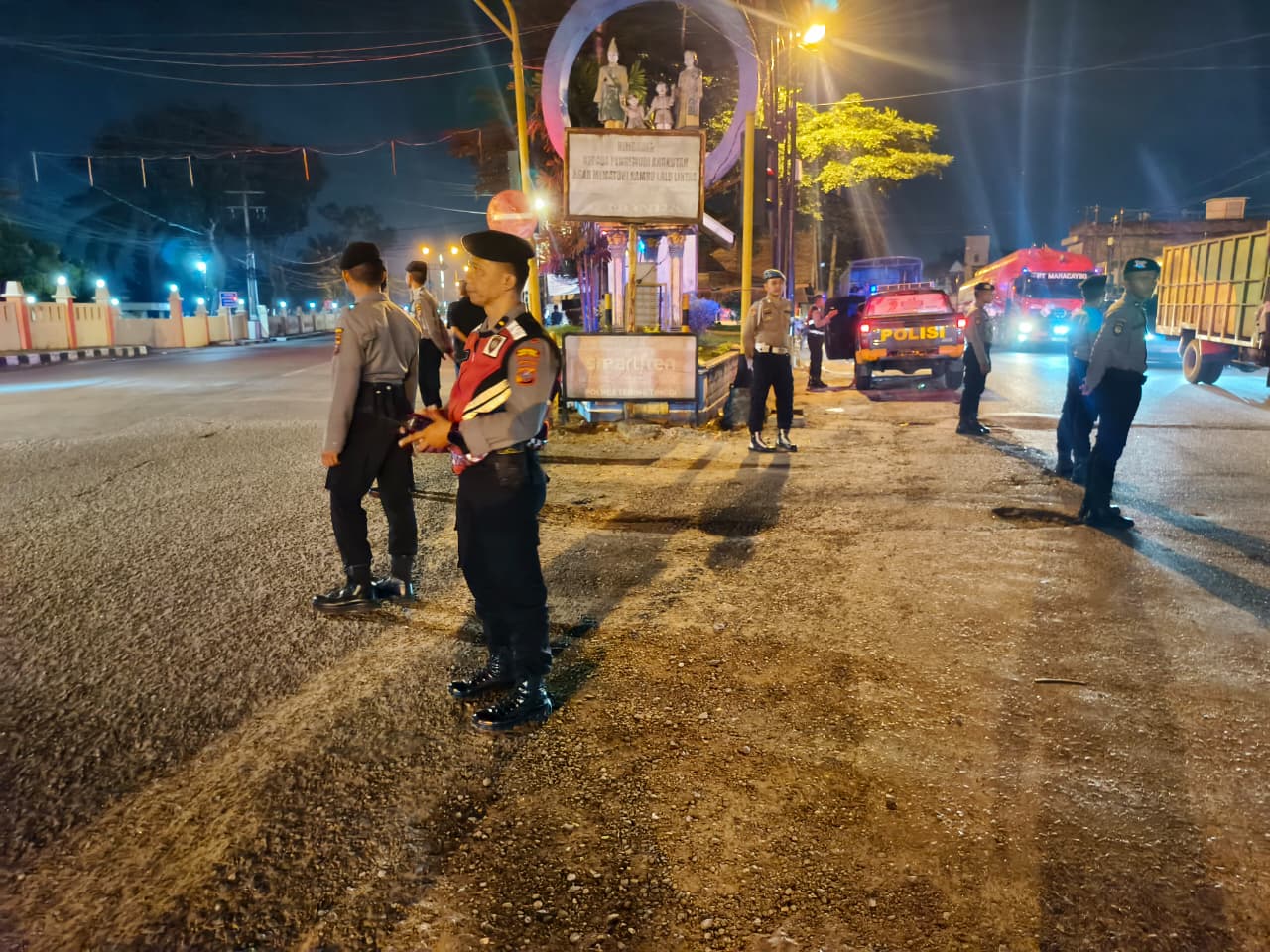 Bus Tabrak Pejalan Kaki, Sat Lantas Polres Tebing Tinggi Lakukan Penanganan