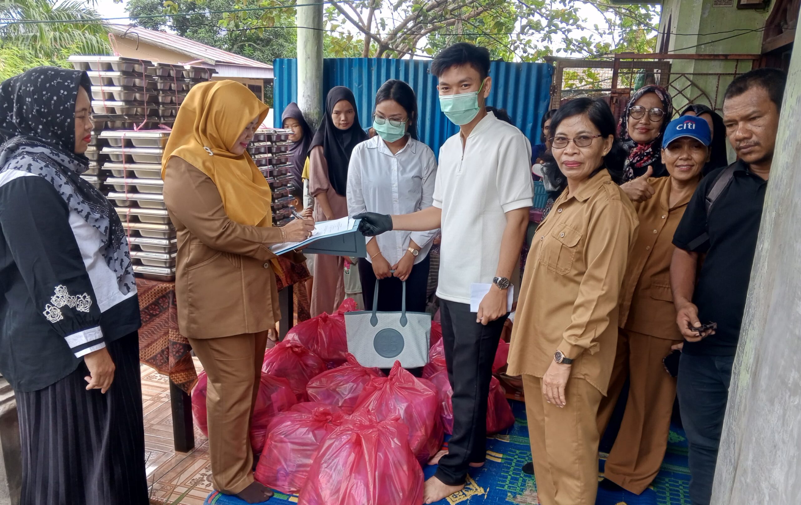 SPPG Desa Nagur Launching Program B3 Komitmen Tegaskan Cegah Stunting.