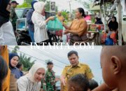 Ketua GOPTKI dan DWP Sergai Turun Bagikan Makanan, Warga: Alhamdulillah Kami Tak Kelaparan.