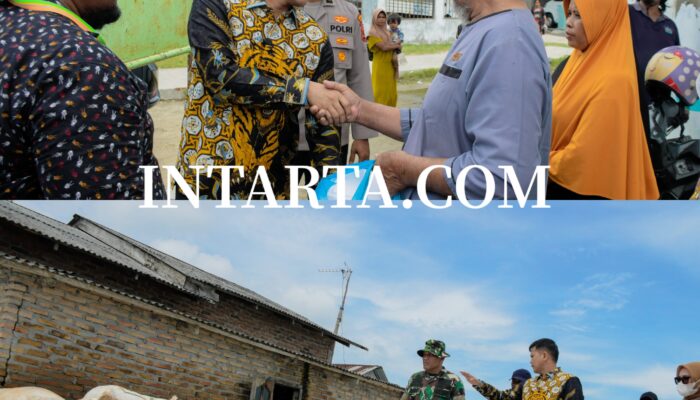 Puluhan Rumah di Bagan Kuala Terendam Banjir Rob, Wabup Sergai Salurkan Bantuan dan Siapkan Relokas.