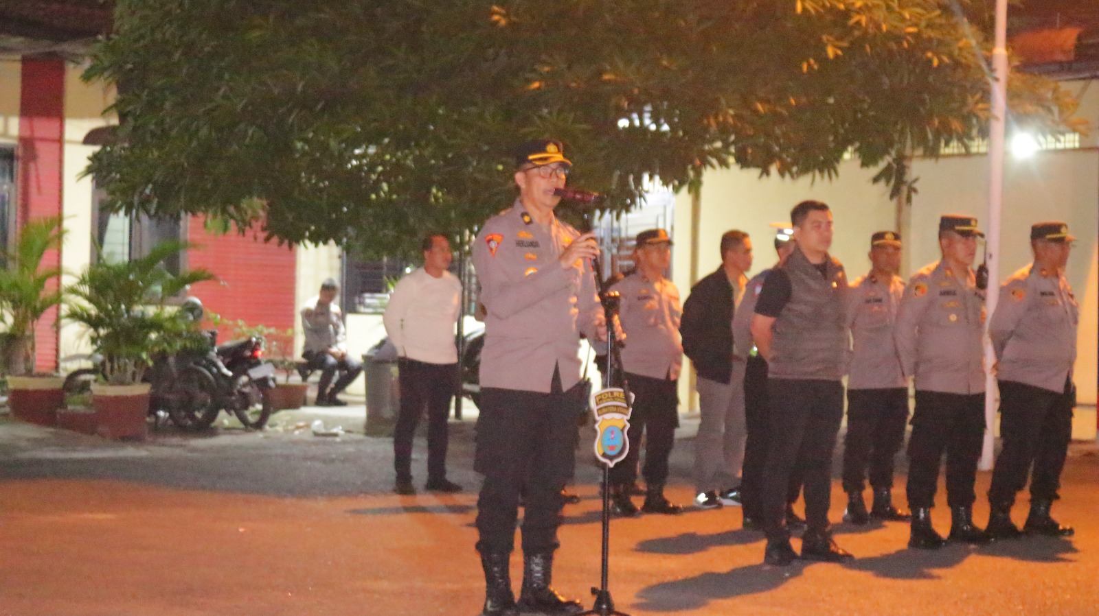 Skala Besar, Wakapolres Tebing Tinggi Pimpin Patroli Antisipasi Tawuran dan Balap Liar