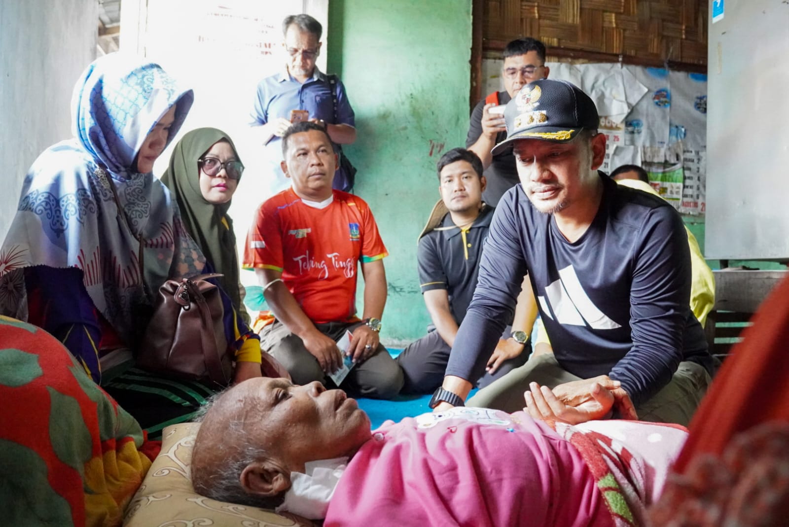 Kunjangan Walikota Tebing Tinggi Wujud Empati Pada Keluarga Pedagang Pasar Gambir dan Pasien RSUD