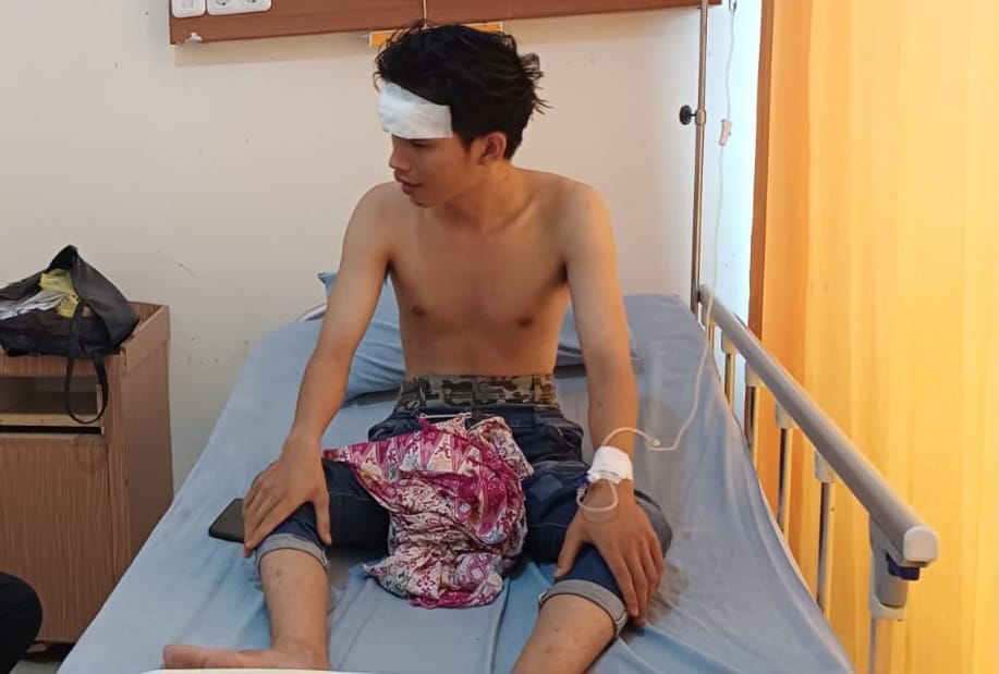 Polsek Rambutan Sambangi Warga Korban Kasus Penganiayaan di Jalan Pramuka