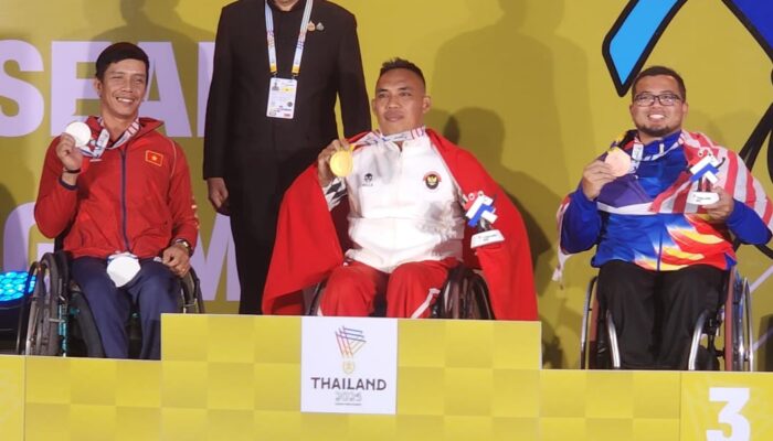 Riadi Saputra Persembahkan Emas dan Perak untuk Indonesia di APG 2025 Thailand.